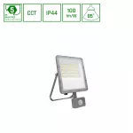 NOCTIS MAX CCT NAŚWIETLACZ 30W CCT 230V IP44 245x150x53mm SZARY CZUJNIK RUCHU 5 LAT GWARANCJI