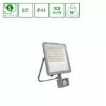 NOCTIS MAX CCT NAŚWIETLACZ 50W CCT 230V IP44 265x171x53mm SZARY CZUJNIK RUCHU 5 LAT GWARANCJ