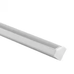 Profil R03 narożny biały + klosz transparentny 3m