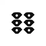 Profil R03 narożny czarny + klosz mleczny 3m