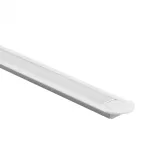 Profil P03 podtynkowy biały + klosz mleczny 3m