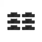 Profil P03 podtynkowy czarny + klosz mleczny 3m