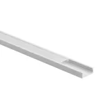 Profil N03 natynkowy biały + klosz mrożony 3m