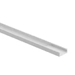 Profil N03 natynkowy biały + klosz transparentny 3m