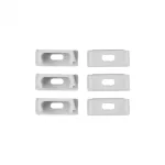 Profil N03 natynkowy biały + klosz transparentny 3m