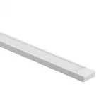 Profil N03 natynkowy biały + klosz mleczny 3m