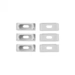 Profil N03 natynkowy biały + klosz mleczny 3m