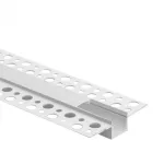 Profil GP03 podtynkowy biały + klosz mleczny 3m