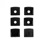 Profil GP03 podtynkowy czarny + klosz mrożony 3m