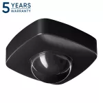 Czujnik ruchu i obecności 360st, IP65, 2000W, 3 sensory, czarny