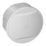 Puszka hermetyczna 80x40, 4 dławiki, szara, IP44