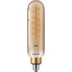 Żarówka LED Philips 7W zamiennik 40W 470lm ściemnialna 1800K LED classic-giant 40W E27 T65 GOLD DIM Żarówki LED 2 lata gwar