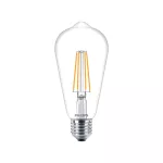 Żarówka LED Philips CorePro 7W zamiennik 60W 806lm 2700K LEDBulbND 7-60W E27 ST64 827CL G Szkło przezroczyste 2 lata gwar