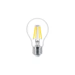 Żarówka LED Philips MASTER klasa A 3.4W zamiennik 40W 470lm ściemnialna 2700K VLE LEDBulbD3.4-40W E27 927 A60 CL G Szkło przezroczyste 2.5 roku gwar
