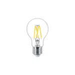 Żarówka LED Philips MASTER 3.4W zamiennik 40W 470lm ściemnialna 2200-2700K LEDBulb DT3.4-40W E27 CRI95A60CL G Szkło przezroczyste 5 lat gwar