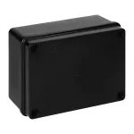 Puszka hermetyczna 150x110x70, bez dławików, czarna, bezhalogenowa, odporna na UV, IP65