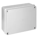 Puszka hermetyczna 190x140x70, bez dławików, szara, bezhalogenowa, IP65