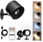 Lampa wewnętrzna LED + pilot 2500 mAh