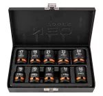 Nasadki udarowe 1/2", 10-24 mm, zestaw 10 szt.