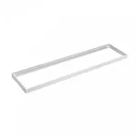 RAMKA DO MONTAŻU NATYNKOWEGO OPRAW ALGINE SLIM / BACKLIGHT 300x1200x65MM BIAŁY SKŁADANA