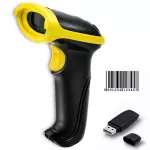 Qoltec Bezprzewodowy skaner czytnik kodów kreskowych 1D | EAN | USB | 2.4G