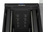 SZAFA INSTALACYJNA RACK STOJĄCA 19" 47U 800X1200 CZARNA DRZWI PRZESZKLONE LCD LANBERG (FLAT PACK) V2