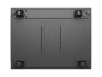 SZAFA INSTALACYJNA RACK STOJĄCA 19" 15U 600X800 CZARNA DRZWI PRZESZKLONE LCD LANBERG (FLAT PACK) V2