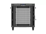 SZAFA INSTALACYJNA RACK STOJĄCA 19" 15U 800X1000 CZARNA DRZWI PERFOROWANE LCD LANBERG (FLAT PACK) V2