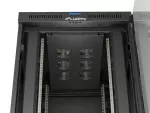 SZAFA INSTALACYJNA RACK STOJĄCA 19" 22U 800X1000 CZARNA DRZWI PRZESZKLONE LCD LANBERG (FLAT PACK) V2