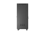 SZAFA INSTALACYJNA RACK STOJĄCA 19" 37U 600X800 CZARNA DRZWI PERFOROWANE LCD LANBERG (FLAT PACK) V2