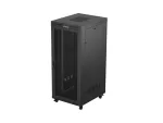SZAFA INSTALACYJNA RACK STOJĄCA 19" 37U 800X1000 CZARNA DRZWI PERFOROWANE LCD LANBERG (FLAT PACK) V2