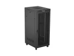 SZAFA INSTALACYJNA RACK STOJĄCA 19" 37U 800X1000 CZARNA DRZWI PERFOROWANE LCD LANBERG (FLAT PACK) V2