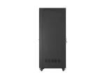 SZAFA INSTALACYJNA RACK STOJĄCA 19" 37U 800X1000 CZARNA DRZWI PERFOROWANE LCD LANBERG (FLAT PACK) V2