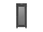 SZAFA INSTALACYJNA RACK STOJĄCA 19" 37U 800X1000 CZARNA DRZWI PERFOROWANE LCD LANBERG (FLAT PACK) V2