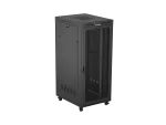 SZAFA INSTALACYJNA RACK STOJĄCA 19" 37U 800X1000 CZARNA DRZWI PERFOROWANE LCD LANBERG (FLAT PACK) V2