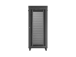 SZAFA INSTALACYJNA RACK STOJĄCA 19" 37U 800X1000 CZARNA DRZWI PERFOROWANE LCD LANBERG (FLAT PACK) V2