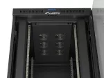 SZAFA INSTALACYJNA RACK STOJĄCA 19" 37U 800X1000 CZARNA DRZWI PRZESZKLONE LCD LANBERG (FLAT PACK) V2