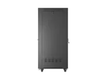 SZAFA INSTALACYJNA RACK STOJĄCA 19" 42U 600X1000 CZARNA DRZWI PERFOROWANE LCD LANBERG (FLAT PACK) V2