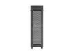 SZAFA INSTALACYJNA RACK STOJĄCA 19" 42U 600X1000 CZARNA DRZWI PERFOROWANE LCD LANBERG (FLAT PACK) V2