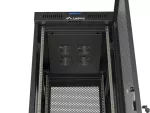 SZAFA INSTALACYJNA RACK STOJĄCA 19" 42U 600X800 CZARNA DRZWI PERFOROWANE LCD LANBERG (FLAT PACK) V2