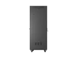 SZAFA INSTALACYJNA RACK STOJĄCA 19" 42U 600X800 CZARNA DRZWI PRZESZKLONE LCD LANBERG (FLAT PACK) V2