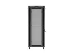 SZAFA INSTALACYJNA RACK STOJĄCA 19" 42U 800X1000 CZARNA DRZWI PERFOROWANE LCD LANBERG (FLAT PACK) V2