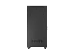 SZAFA INSTALACYJNA RACK STOJĄCA 19" 42U 800X1000 CZARNA DRZWI PRZESZKLONE LCD LANBERG (FLAT PACK) V2