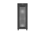 SZAFA INSTALACYJNA RACK STOJĄCA 19" 42U 800X1200 CZARNA DRZWI PERFOROWANE LCD LANBERG (FLAT PACK) V2
