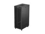SZAFA INSTALACYJNA RACK STOJĄCA 19" 42U 800X1200 CZARNA DRZWI PERFOROWANE LCD LANBERG (FLAT PACK) V2