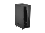 SZAFA INSTALACYJNA RACK STOJĄCA 19" 42U 800X1200 CZARNA DRZWI PRZESZKLONE LCD LANBERG (FLAT PACK) V2