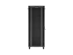SZAFA INSTALACYJNA RACK STOJĄCA 19" 42U 800X1200 CZARNA DRZWI PRZESZKLONE LCD LANBERG (FLAT PACK) V2