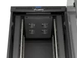 SZAFA INSTALACYJNA RACK STOJĄCA 19" 42U 800X800 CZARNA DRZWI PRZESZKLONE LCD LANBERG (FLAT PACK) V2