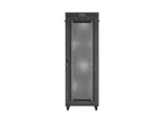 SZAFA INSTALACYJNA RACK STOJĄCA 19" 47U 800X1000 CZARNA DRZWI PERFOROWANE LCD LANBERG (FLAT PACK) V2