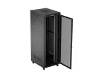 SZAFA INSTALACYJNA RACK STOJĄCA 19" 47U 800X1000 CZARNA DRZWI PERFOROWANE LCD LANBERG (FLAT PACK) V2